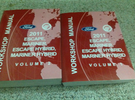 2011 Ford Escape Mercury Mariner &amp; Hybrid Service Shop Repair Manual SET... - $230.55