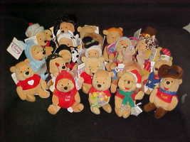 23 Disney Winnie The Pooh Bean Bags Plush Toys With Tags Except For Two - £78.63 GBP