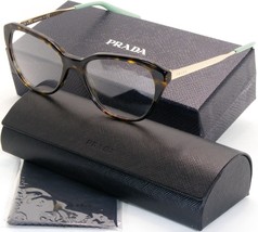 Prada Vpr 28S 2AU-1O1 Tortoise &amp; Gold Eyeglasses Glasses Frame 52-16-140mm Italy - £98.63 GBP