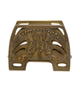 Judd Mfg Co Art Deco Tree of Life Cast Iron Bronze Finish Letter /Napkin... - $1,078.59 MXN