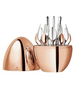 Christofle Mood 24-Piece Silverplated &amp; 18K Rose Gold Storage Capsule - €2.316,28 EUR