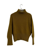 Lemui Korea Soft Wool Turtleneck Sweater Size M Yellowish Brown Relaxed ... - €25,92 EUR