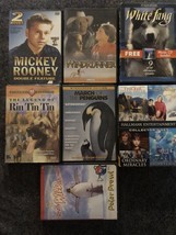 A lot of 7DVDs movies White Fang Renton10 march of the penguins 11 movies In All - £14.65 GBP
