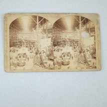 Antique 1884-1885 New Orleans Exposition Stereoview G&amp;S Building Interior RARE - £157.31 GBP
