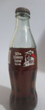 Coca-Cola Classic 5Oth STRAWBERRY FESTIVAL STILWELL OK 8oz Full BOTTLE - £0.79 GBP