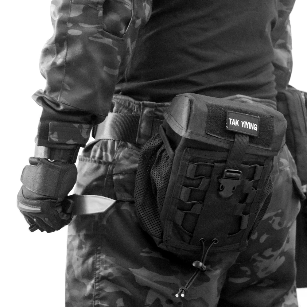 TAK YIYING Molle Pouch Bag Medical EMT Tactical Waist Belt Pack Outdoor Camping - £16.96 GBP+