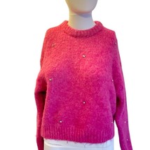 Zara Girls Size 13/14 Pink Fluffy Sweater – Soft Cozy Pullover - $21.78