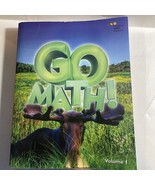 Go Math!: Volume #1 Grade 3 Student Edition HOUGHTON MIFFLIN HARCOURT pa... - £6.88 GBP