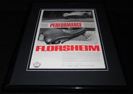 1966 Florsheim Performance Shoes Framed 11x14 ORIGINAL Vintage Advertise... - £35.04 GBP