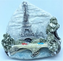 Eiffel Tower Paris France souvenir magnet for refrigerator, locker, etc - £9.28 GBP
