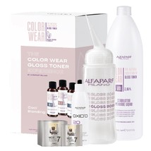 Alfaparf Milano The Natural Evolution Of Gloss Toner Color Wear Cool Kit - £42.64 GBP