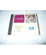 NEW SEALED  HP CD-RW 1x2x4x Rewritable 650mb/74Min C4438A - $3.84
