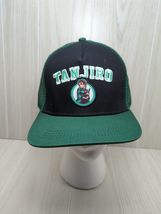 Culturefly Tanjiro green mesh black front snapback hat cap NWT - $20.78