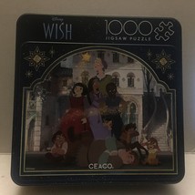 NEW Disney Wish 1000pc 26&#39;&#39; x 19&#39;&#39; Puzzle in Tin - £15.10 GBP