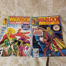 Warlock and the Infinity Watch Lot of 2 1- 2  Marvel 1992 Gauntlet Comics - £28.75 GBP