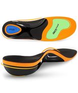 Insoles for Shoes Work Boots Plantar Fasciitis Relief &amp; High Arch Memory... - $49.45