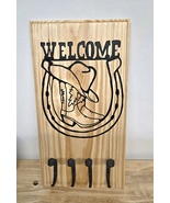 Western Themed "Welcome" Sign - $145.00