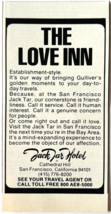 1972 Jack Tar Hotel Advertisement San Francisco California Inn Vintage F6J - $19.99