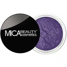 MICA BEAUTY Mineral Eye Shadow Glitter LAVENDER 19 Purple Full Size 2.5g... - £15.43 GBP