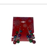 Vintage Christmas Dangly Earrings With Bells (SHIPS IN 24 HRS) - $597.21 MXN
