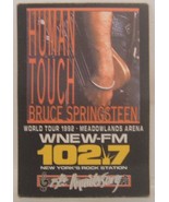 BRUCE SPRINGSTEEN - VINTAGE ORIGINAL TOUR CONCERT CLOTH BACKSTAGE PASS - $10.00