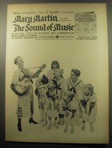 1959 Columbia Records Advertisement - Mary Martin The Sound of Music - $14.99