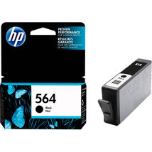 HP 564 Black Original Ink Cartridge, ~250 pages, CB316WN#140 - $29.69