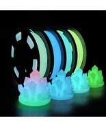 Green, Blue, And Blue-Green Glow In The Dark Pla Filament, 250G X 4 Pack, - £43.21 GBP