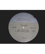 Sterling Sound 8 2277 Test Pressing Metal Acetate Beach Boys Wild Honey ... - $1,199.99