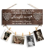 Tuobsm Memorial Picture Hanging Board, Handmade String Art Present For L... - £33.00 GBP