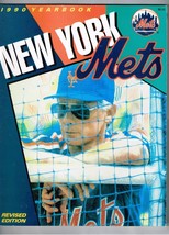 1990 MLB New York Mets Yearbook Baseball Gooden Darling Strawberry - £27.37 GBP