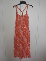 New Directions Ladies Sleeveless Sun DRESS-6P-NWOT-LINEN/RAYON-LINED-CUTE-LINED - £10.46 GBP