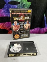WWF Wrestlemania 2  COLISEUM VIDEO BETA Hulk Hogan vs King Kong Bundy 1986 - £23.23 GBP