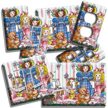 COUNTRY DOLLS RETRO TOYS TEDDY BEAR LIGHT SWITCH PLATES OUTLET FARM HOUS... - $16.73+