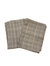 ILARIA.I Home Placemat Plaid Beige Size - £30.56 GBP