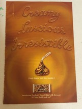 2004 Hershey Kisses With Caramel Vintage Print Ad pa27 - $7.91