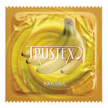Trustex Flavored Condom-Banana (Bulk). - $18.99 MXN