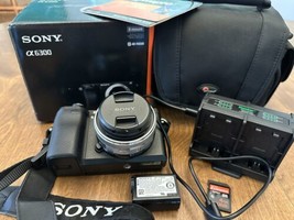 Sony Alpha A6300 24.2MP Camera Bundle W Battery/Charger/Lens/Filter/Bag/... - £588.40 GBP