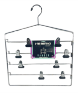 Fit-Rite 5-Tier Rock Rack Kleiderbügel mit Clips - $24.81 CAD