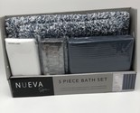 Nueva Spa 5 Piece Bath Set Bridgeport Navy - Blue/white - $33.66