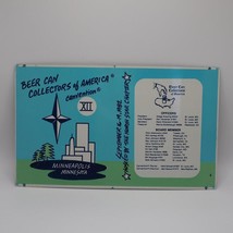 Beer Can Collector&#39;s Convention 1982 Unrolled 12oz Flat Sheet Magnetic - £31.96 GBP