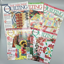 McCall&#39;s Quilting Magazine 2010 Lot Of 5 Issues With Pattern Sheets - $18.75