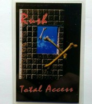 Rush Roll The Bones Backstage Pass Original 1991 Concert Tour Hard Rock Access - £13.01 GBP