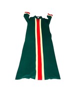 Vintage Vanity Fair Robe Womens Size 10 Green Red Christmas Night Gown C... - $52.36 CAD
