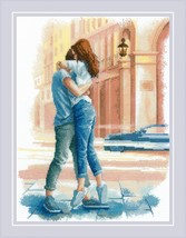 RIOLIS Counted Cross Stitch Kit 11.75&quot;X15.75&quot;-Love Story. Passion R2155 - £30.81 GBP