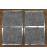 4 Pack 8-3/4&quot; x 10-1/2&quot; x 3/8&quot; Range Hood Aluminum Mesh Grease Air Filter - $24.74