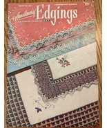 Vintage 1951 J&amp;P Coats Clarks Book No 282 Hankerchief Edgings Crochet Pa... - £3.18 GBP