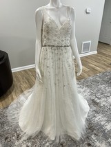 Size 14 Mon Cheri Bridals White Wedding Gown BNWTS  - $3,682.80 MXN