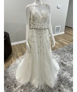 Size 14 Mon Cheri Bridals White Wedding Gown BNWTS  - $3,682.80 MXN