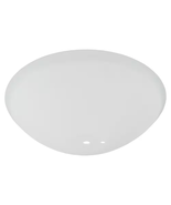 Hampton Bay Springview 52 in. Ceiling Fan Replacement Frosted White Glas... - $531.78 MXN